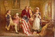 Jean Leon Gerome Ferris Betsy Ross oil painting artist